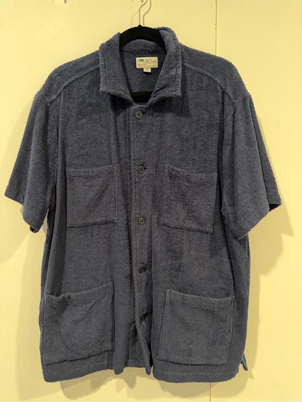 Jcrew Terry Short-Sleeve Shirt
